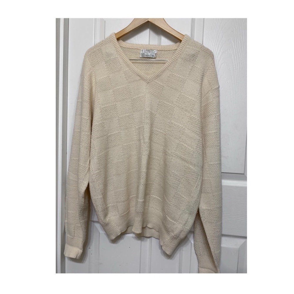 Christian Dior Men’s Sweater - Vintage (size L)